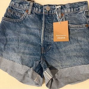 Reformation Shorts Size 24